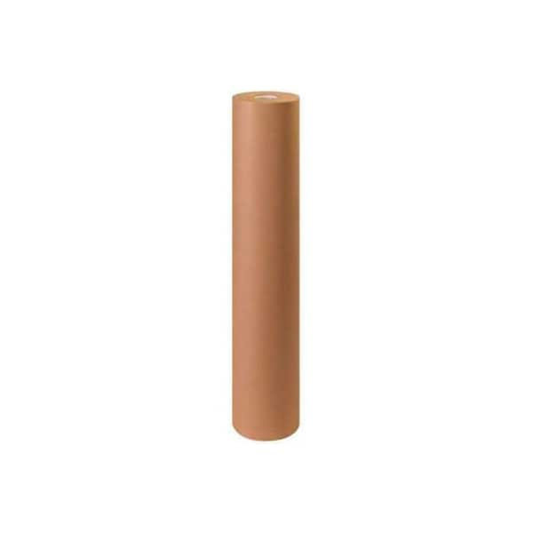 The Packaging Wholesalers Kraft Paper, 60 lbs., 48"W x 600'L, 1 Roll PKP4860